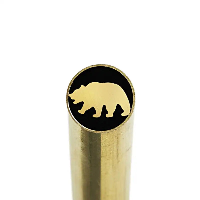 Bear- Mosaic Knife Handle Pin - Maker Material Supply