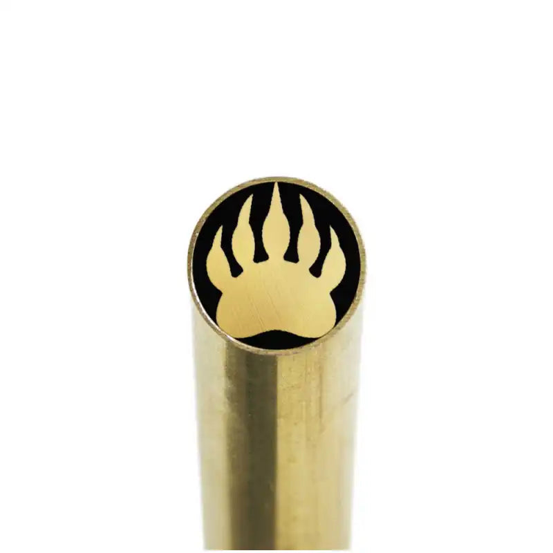 Bear Paw- Mosaic Knife Handle Pin - Maker Material Supply