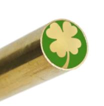 Clover- Mosaic Knife Handle Pin - Maker Material Supply