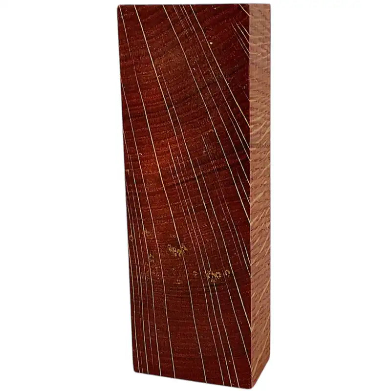 Danish Oak- RED- Stabilized & Dyed Wood by Raffir - Maker Material Supply