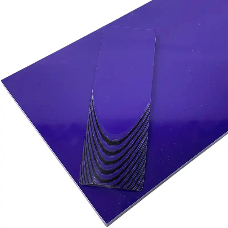 G10 Multicolor Sheets- PURPLE/BLACK - Maker Material Supply