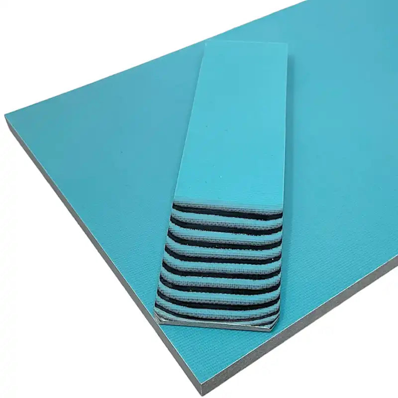 G10 Multicolor Sheets- TURQUOISE & BLACK - Maker Material Supply