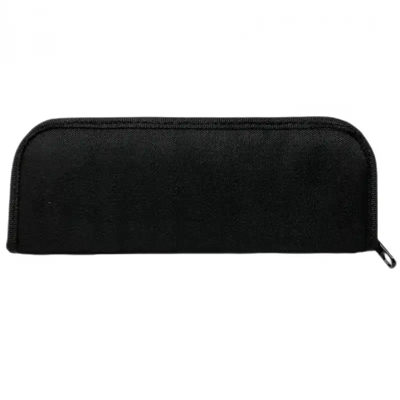 Knife Pouches- Fleece Lined with Zipper- Black - Maker Material Supply