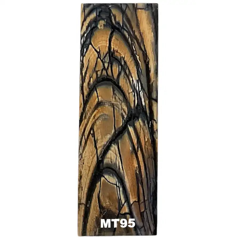 Mammoth Ivory Tusk Slabs- NATURAL BROWN- Stabilized by Raffir - Maker Material Supply