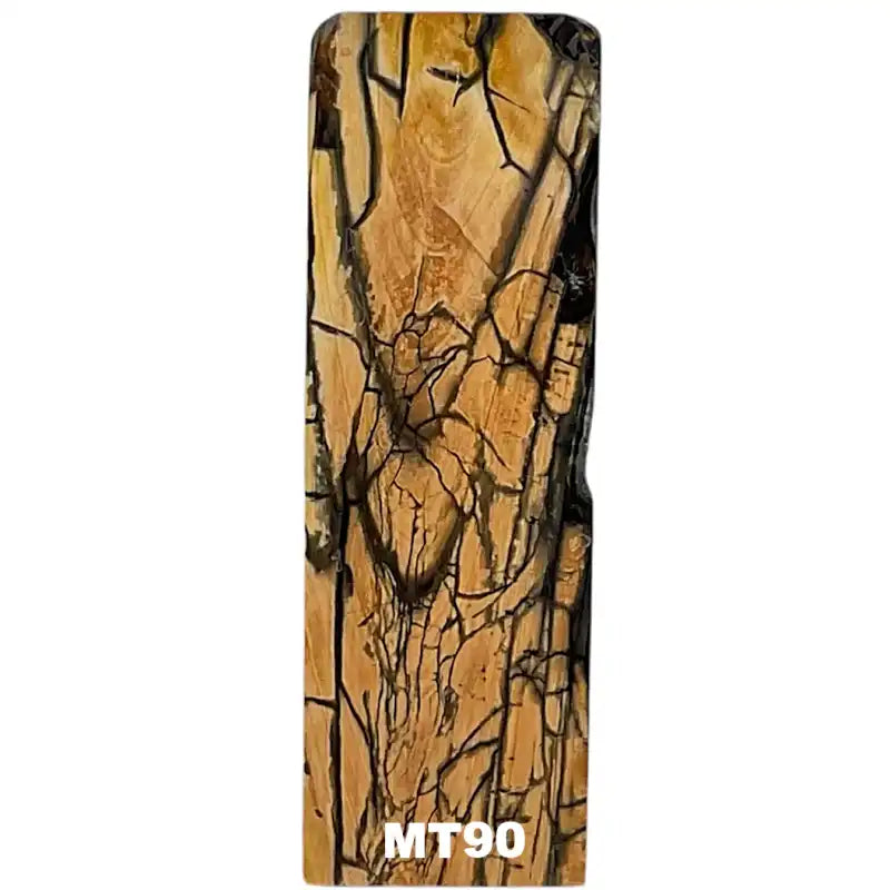 Mammoth Ivory Tusk Slabs- NATURAL BROWN- Stabilized by Raffir - Maker Material Supply