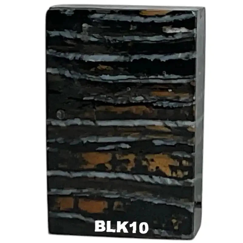 Mammoth Molar Blocks- BLACK- Raffir® Fossils - Maker Material Supply