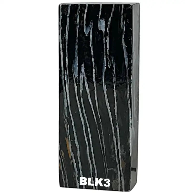 Mammoth Molar Blocks- BLACK- Raffir® Fossils - Maker Material Supply