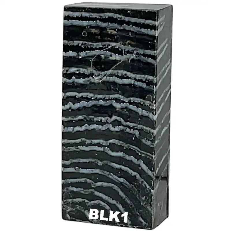 Mammoth Molar Blocks- BLACK- Raffir® Fossils - Maker Material Supply