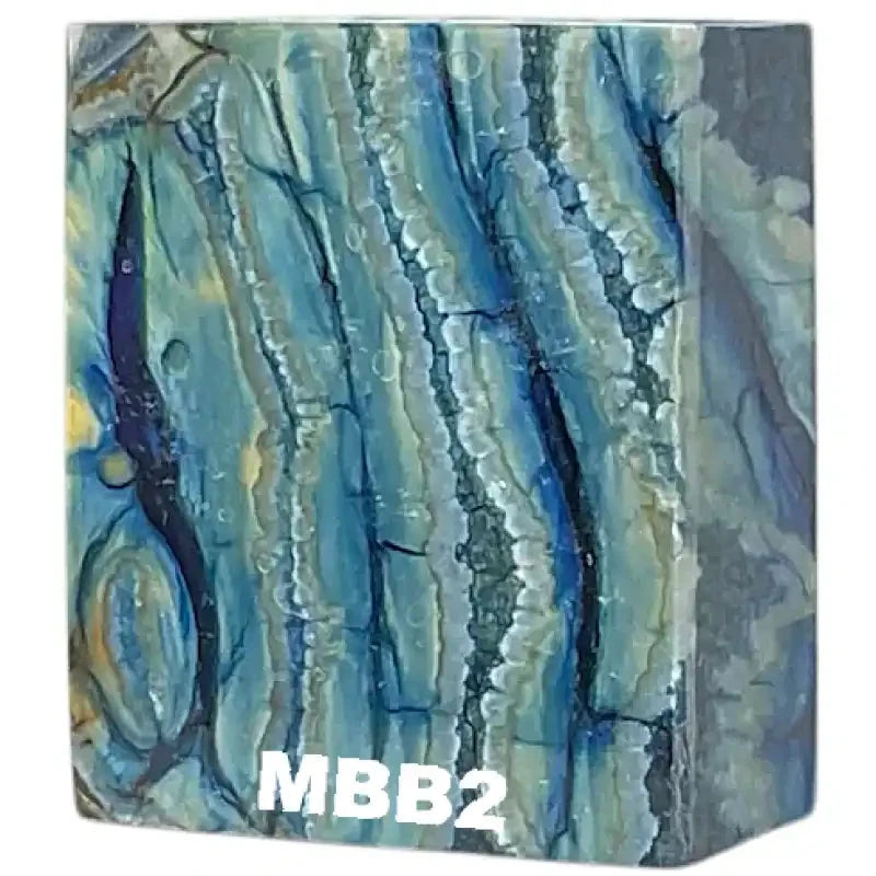 Mammoth Molar Blocks- BLUE- Raffir® Fossils - Maker Material Supply