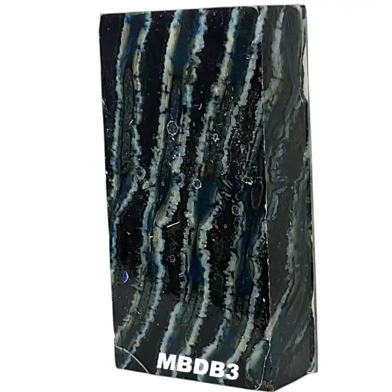 Mammoth Molar Blocks- DARK BLUE- Raffir® Fossils - Maker Material Supply