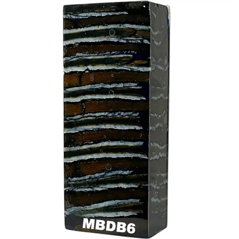 Mammoth Molar Blocks- DARK BLUE- Raffir® Fossils - Maker Material Supply