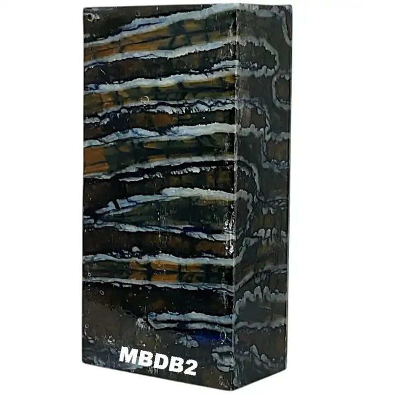 Mammoth Molar Blocks- DARK BLUE- Raffir® Fossils - Maker Material Supply