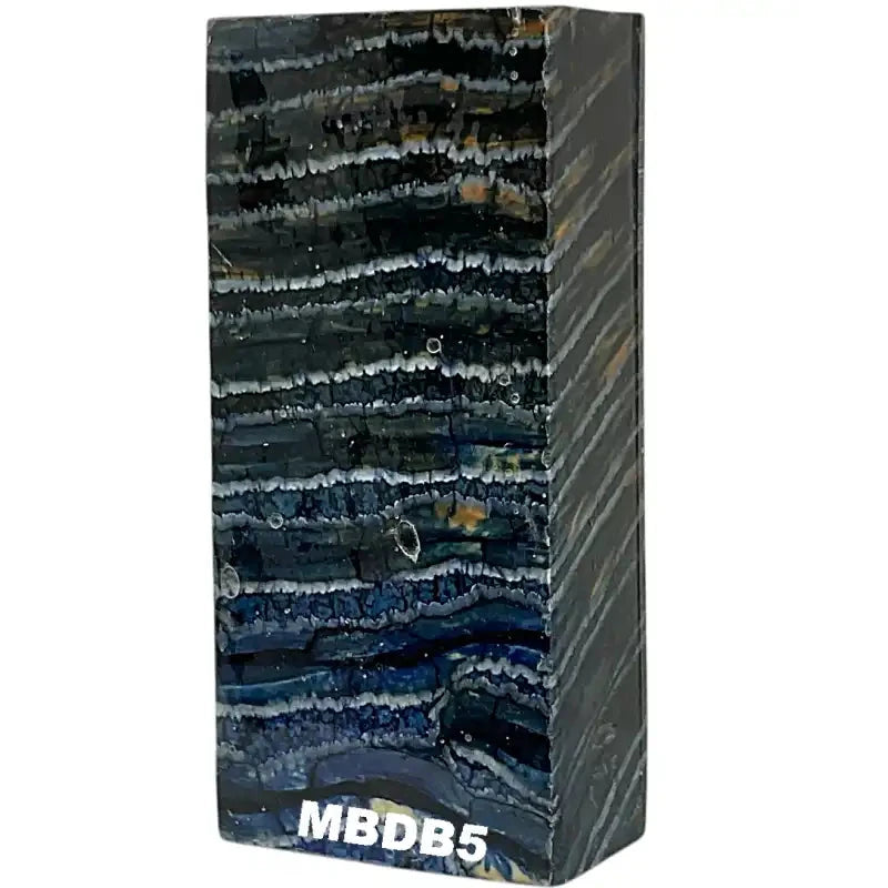 Mammoth Molar Blocks- DARK BLUE- Raffir® Fossils - Maker Material Supply