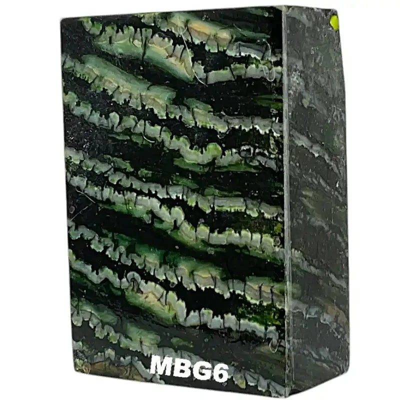 Mammoth Molar Blocks- GREEN- Raffir® Fossils - Maker Material Supply