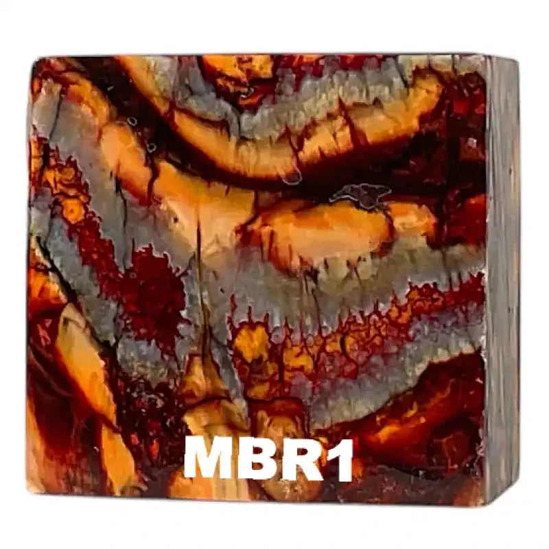 Mammoth Molar Blocks- RED- Raffir® Fossils - Maker Material Supply