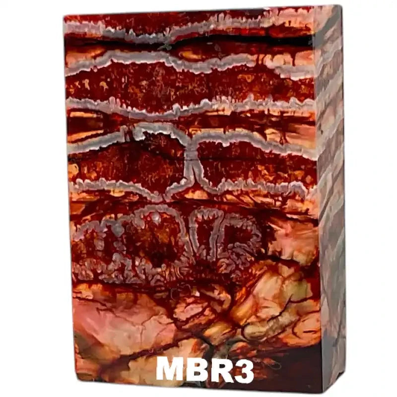 Mammoth Molar Blocks- RED- Raffir® Fossils - Maker Material Supply