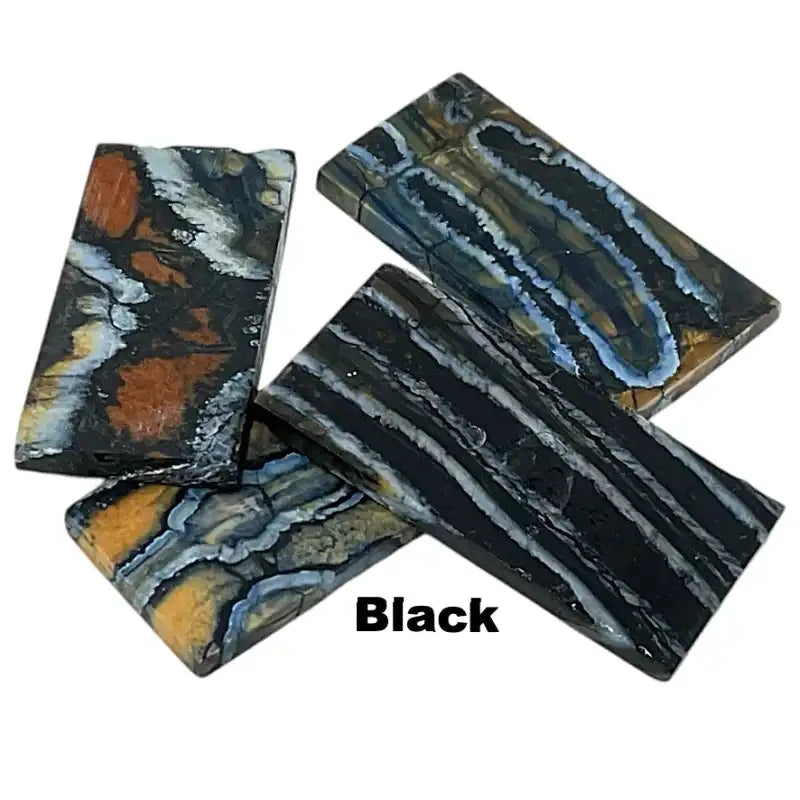 Mammoth Molar- Jewelry Tiles Single Slab- 1/8" x 0.9" x 1.8"- Raffir® Fossils - Maker Material Supply