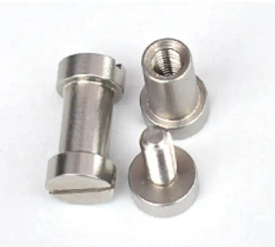 NKD Stainless Slotted Screws for Blade Blanks- 1/4" - Maker Material Supply