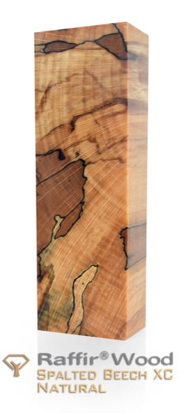 Spalted Beech- NATURAL- Stabilized Wood by Raffir® - Maker Material Supply