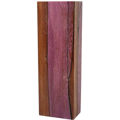 Spalted Beech- PURPLE- Y Cut- Stabilized & Dyed Wood by Raffir - Maker Material Supply