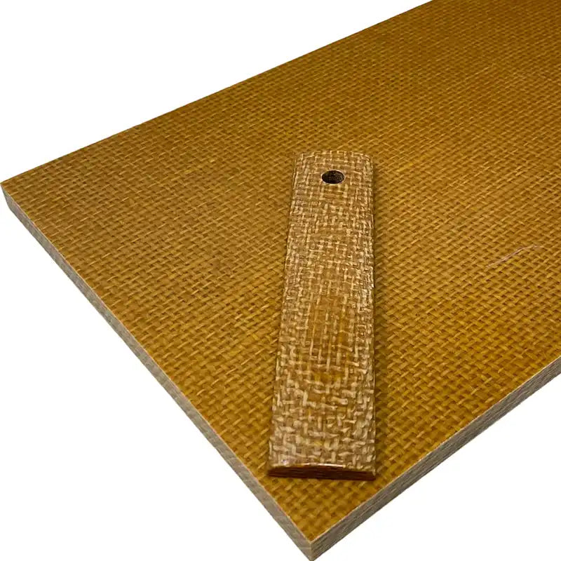 Vibe Composites- Jute Micarta- Castille - Maker Material Supply