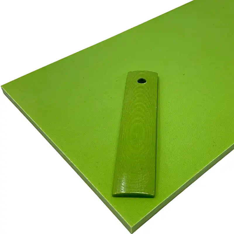 Vibe Composites- Linen Micarta- Pistachio - Maker Material Supply