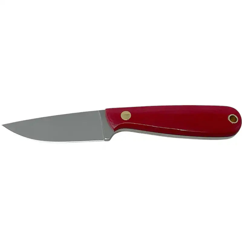 Vibe Composites- Linen Micarta- Ruby Red - Maker Material Supply