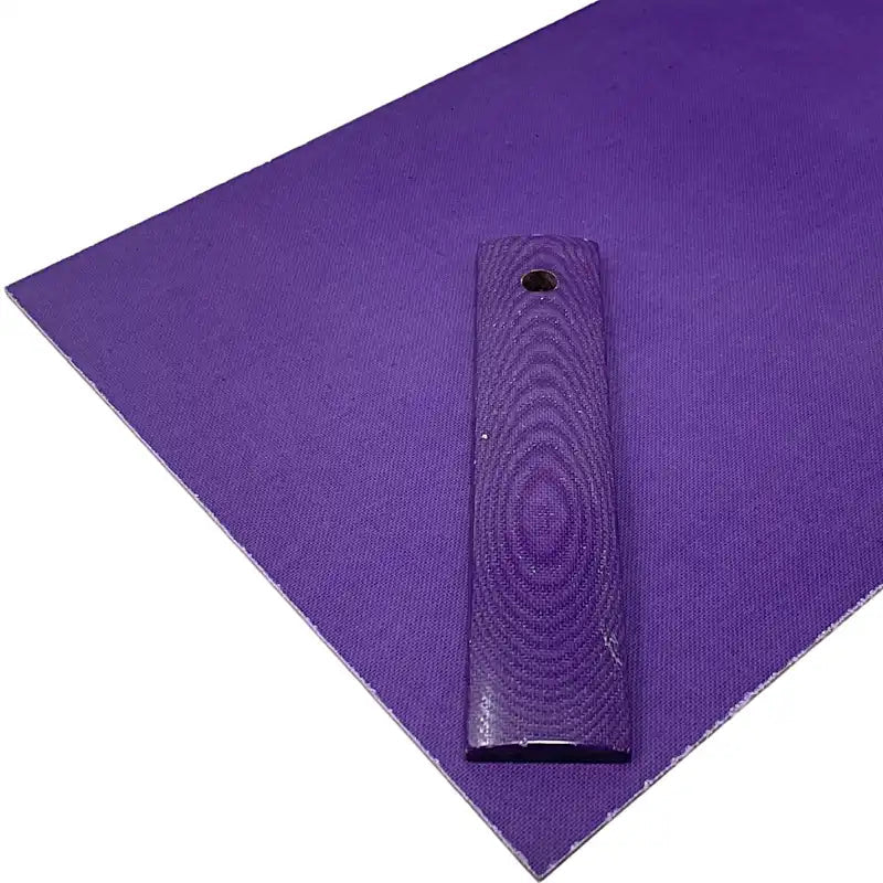 Vibe Composites- Linen Micarta- Violet - Maker Material Supply
