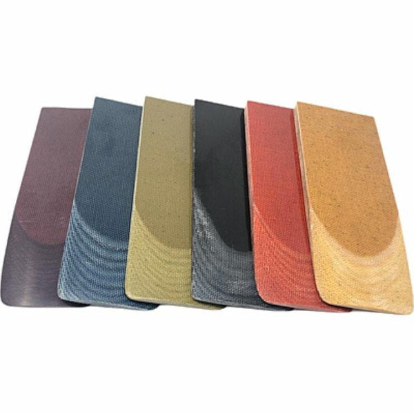 Canvas Micarta Knife Handle Scales- SAMPLE PACK- Solid Colors- Various