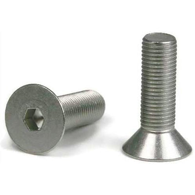 Flat Socket Head Screw- #8-32- Stainless Steel- Qty 20 - Maker Material Supply