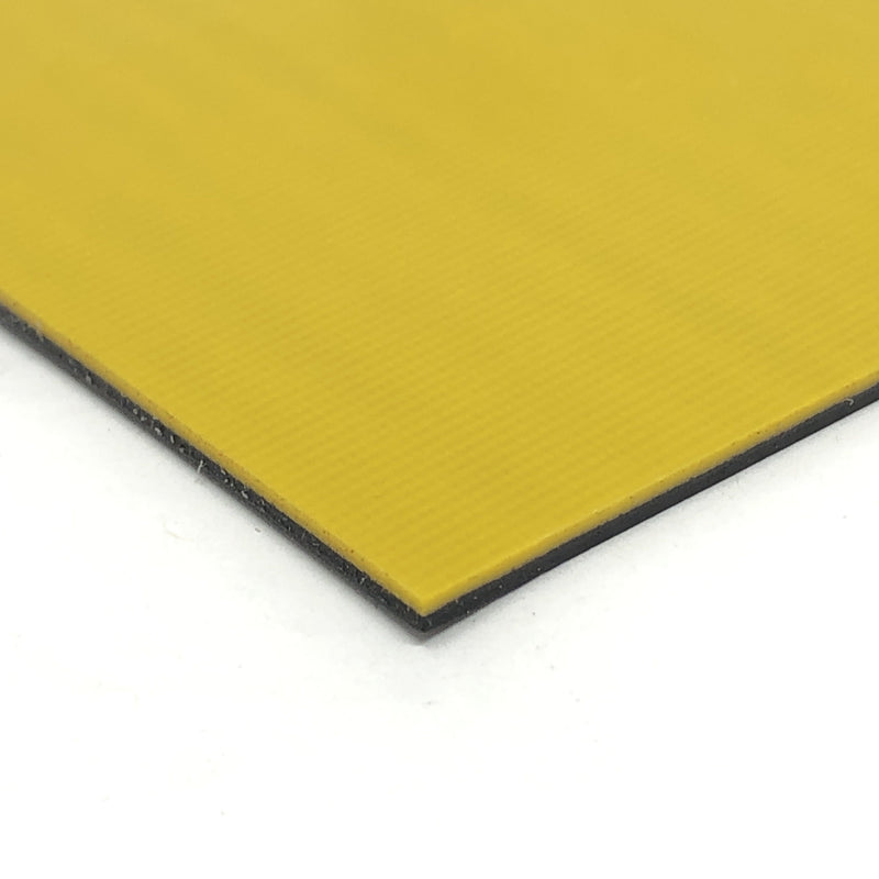 2pcs Knife handle material carbon fiber sheet board White Yellow